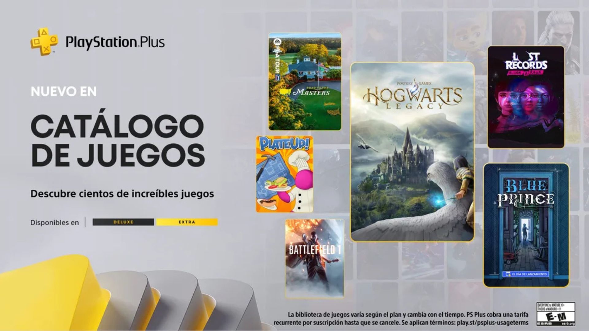 Anunciados los juegos de Ps Plus Extra de Abril