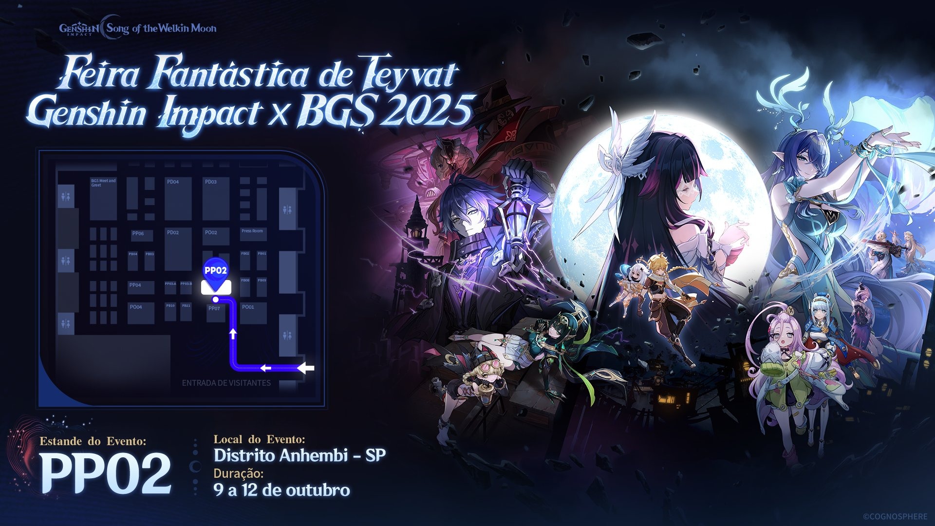 Hoyoverse confirma su presencia en Brasil Game Show con un stand de Genshin Impact