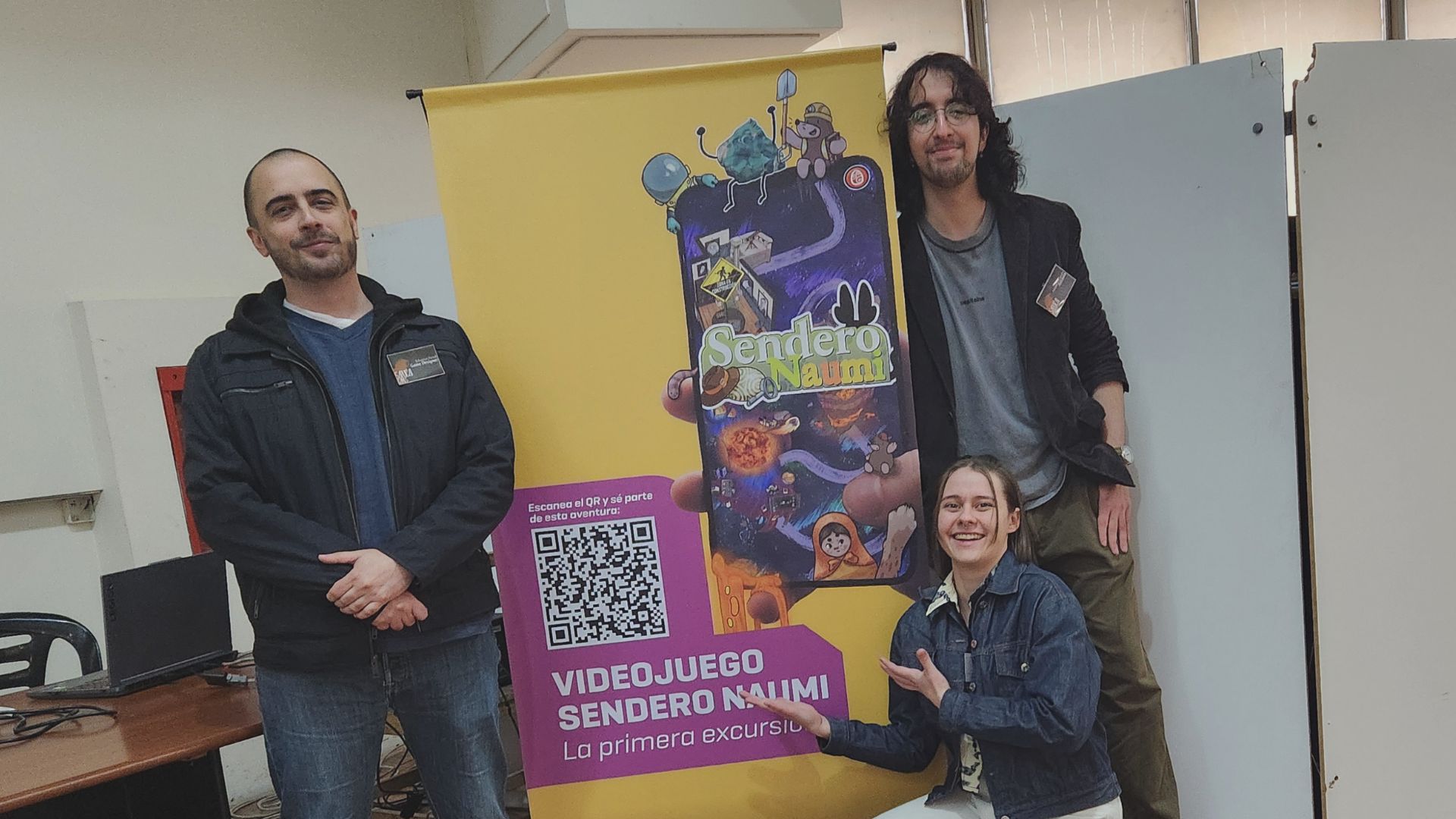 Sendero Naumi, un juego hecho para jugarse en el museo de ciencias naturales de Cordoba