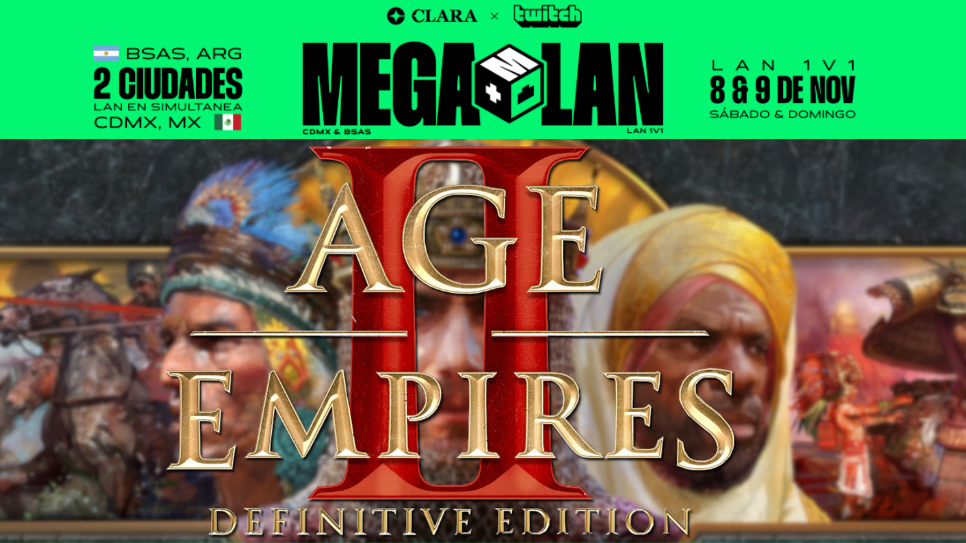 Latinoamérica brilla con torneos de Age of Empires II