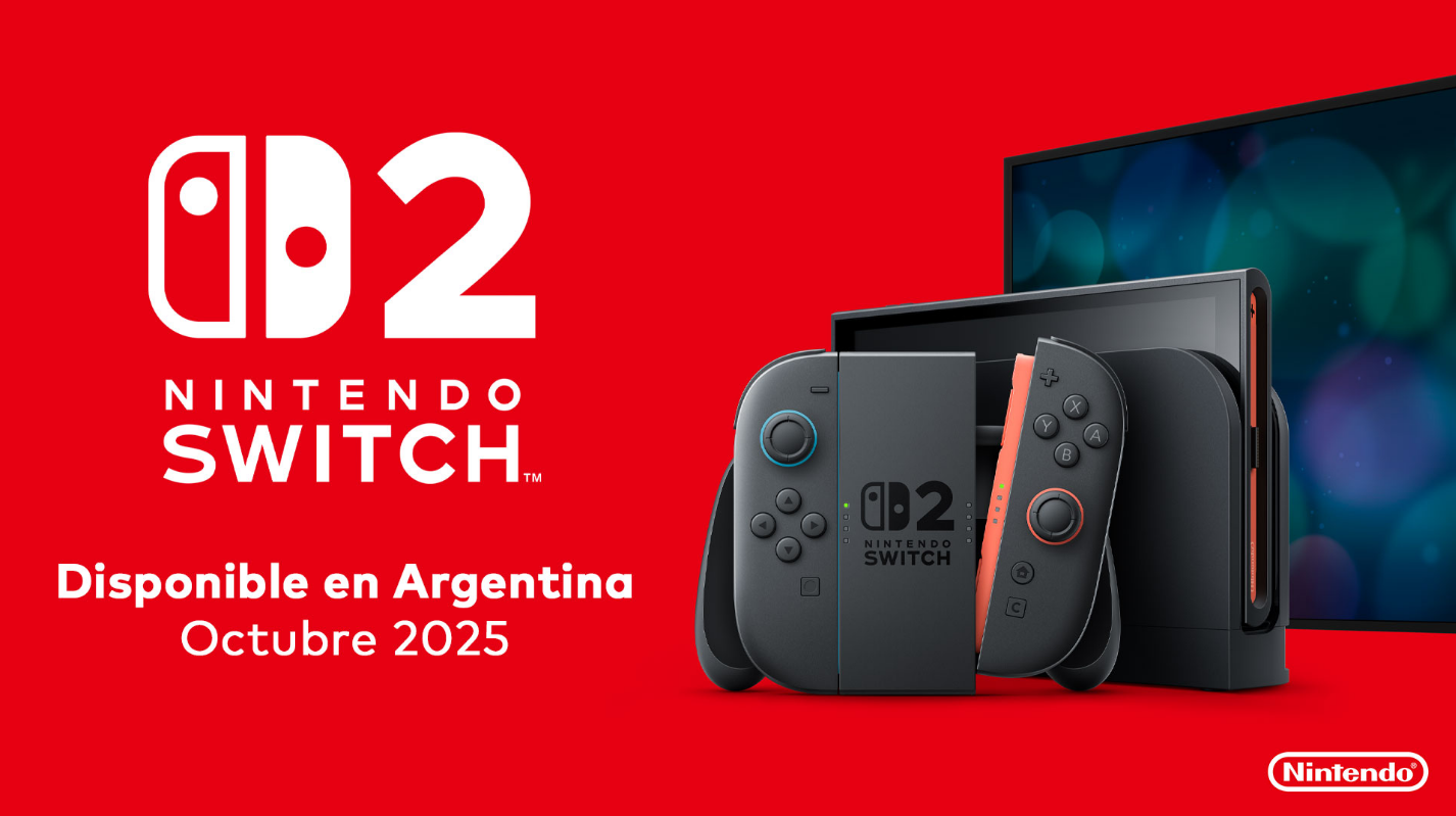 Nintendo Switch 2 llegará a Argentina de forma oficial